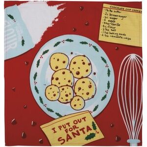 NEW Primitives by Kathy For Santa Dish Towel